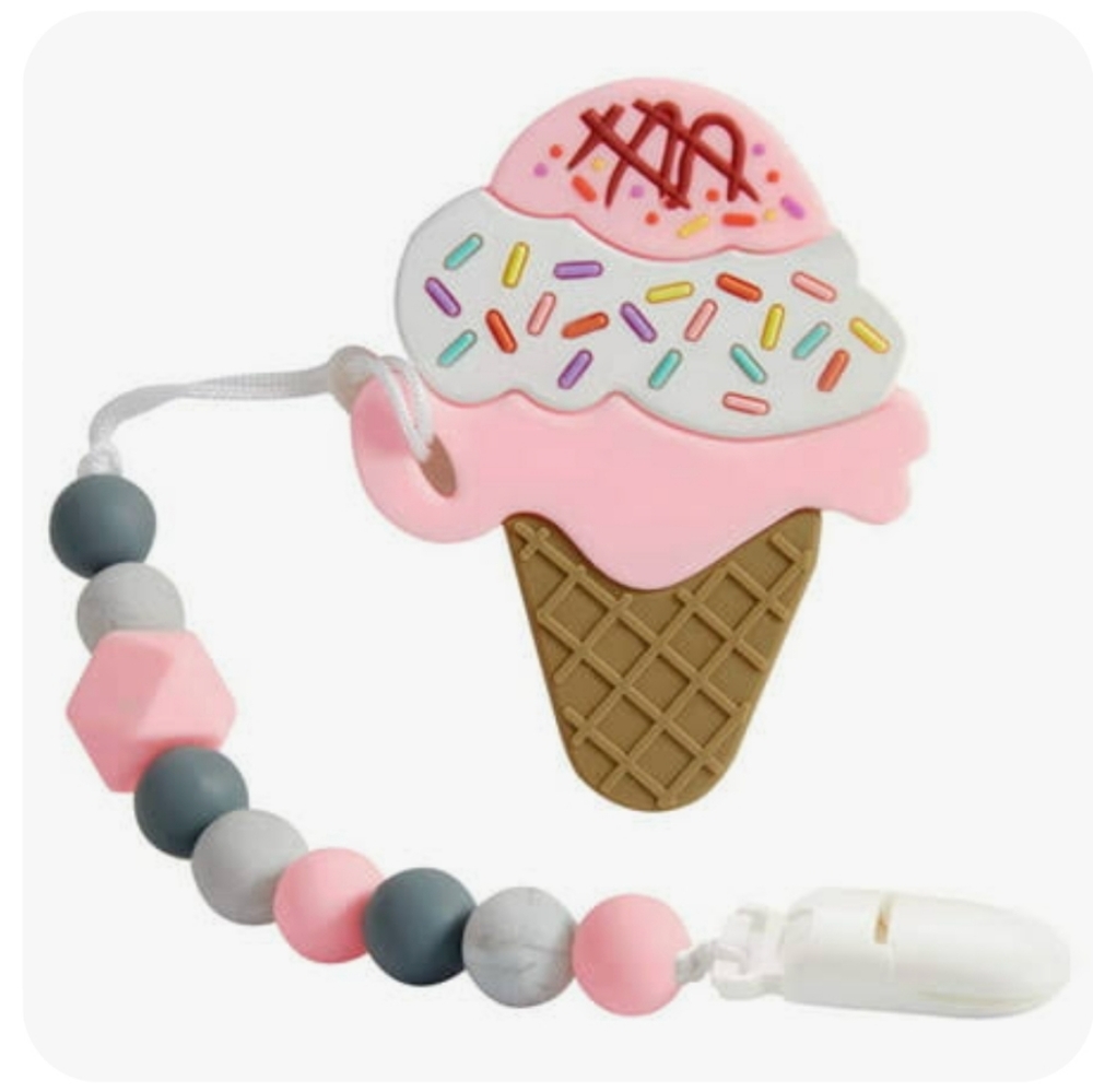 Baby Teether Ice Cream Cone